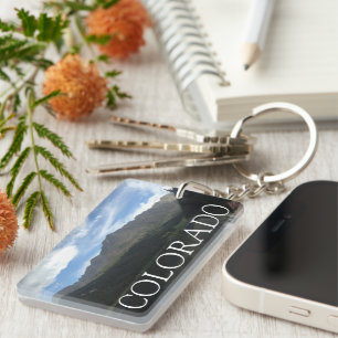 Colorado Bevackra bergen Serene Sjö Keychain
