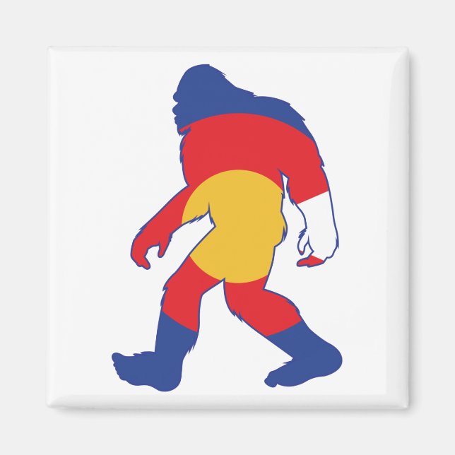 Colorado-Bigfoot Magnet (Framsidan)
