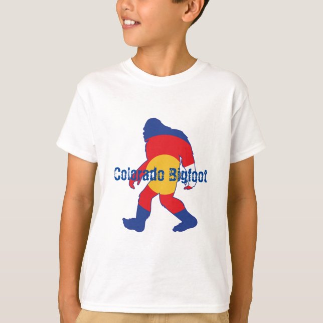 Colorado Bigfoot T Shirt (Framsida)