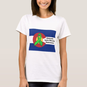 Colorado-borrelia medvetenhet t-shirt