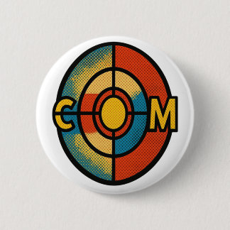 Colorado Bullseye Halftone Flag Knapp