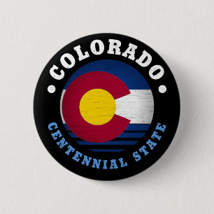 COLORADO CENTENNIAL STATLIG FLAGGA KNAPP