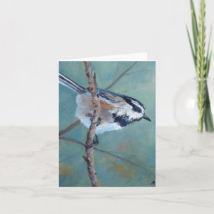 Colorado Chickadee Tillfällen Greeting Card Kort