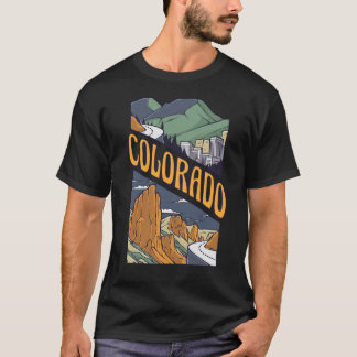 COLORADO CITY N MOUNTAINS T SHIRT