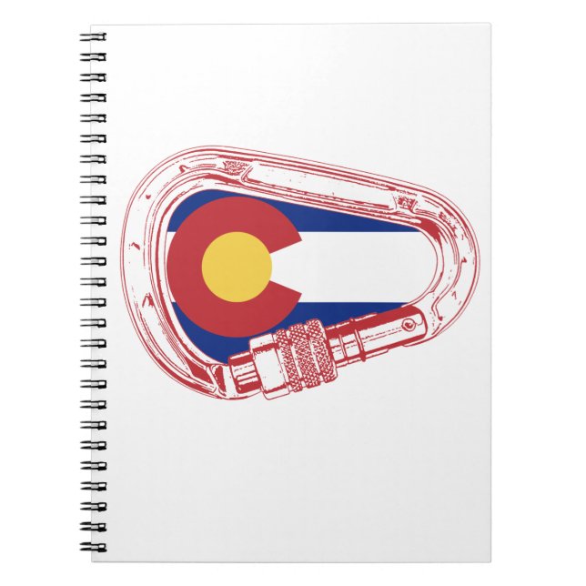 Colorado Climate Carabiner Anteckningsbok (Framsidan)