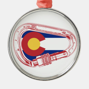 Colorado Climate Carabiner Julgransprydnad Metall