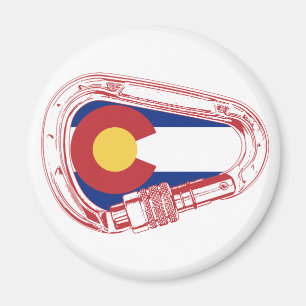 Colorado Climate Carabiner Magnet