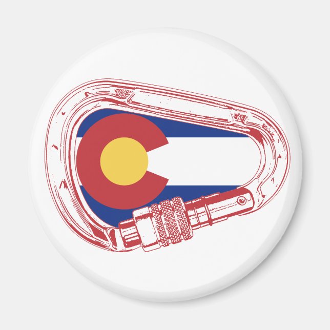 Colorado Climate Carabiner Magnet (Framsidan)