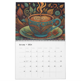 Colorado Coffee Shop Espresso Chai Tea Cafe Kalender