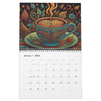 Colorado Coffee Shop Espresso Chai Tea Cafe Kalender