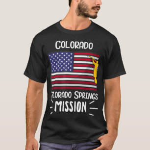 Colorado Colrado Vår Mormon LDS Uppdrag Gift T Shirt