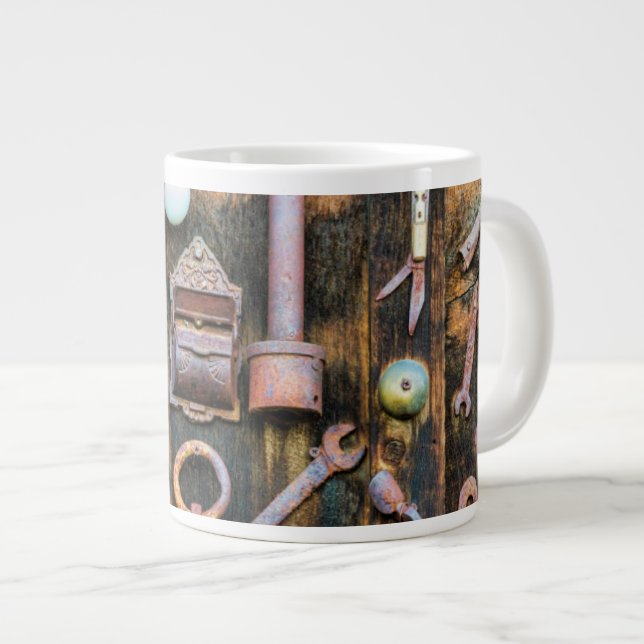 Colorado, Crested Butte. Antiksamling Jumbo Mugg (Framsida höger)
