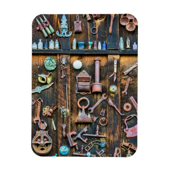 Colorado, Crested Butte. Antiksamling Magnet (Vertikal)