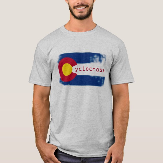 Colorado Cyclocross T skjorta T-shirt (Framsida)
