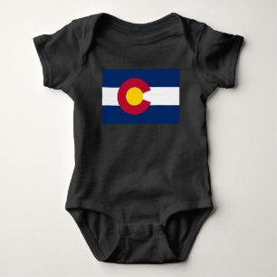 Colorado: Den Centenära US Statsflaggan T Shirt