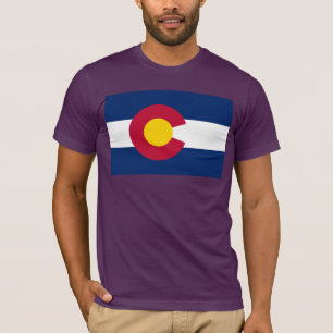 Colorado: Den Centenaria USA-flaggan T Shirt
