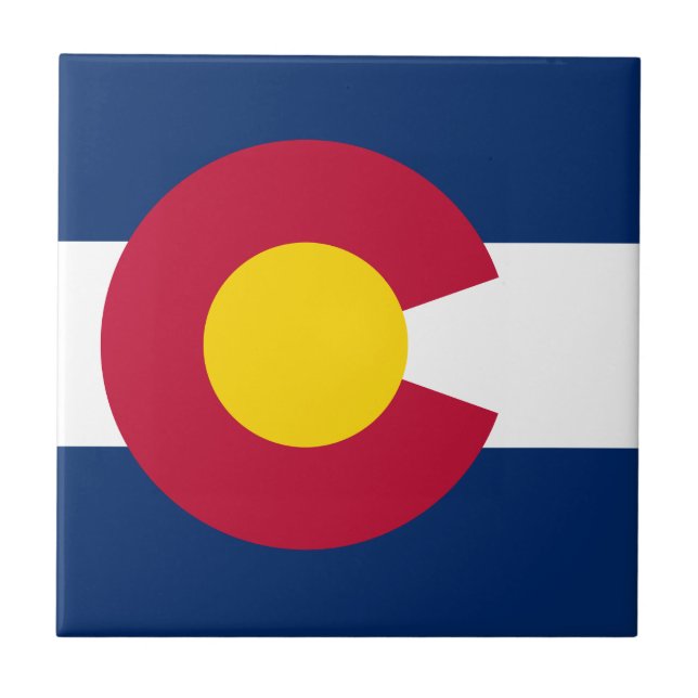 Colorado: Den hundraårsjubilerande amerikanska del Kakelplatta (Framsidan)