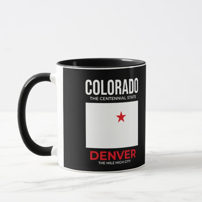 Colorado, Denver – Mile High City, USA Mugg (Vänster)