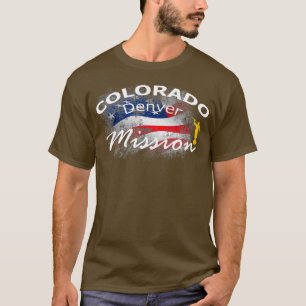 Colorado Denver Mormon LDS Uppdrag missionär T Shirt