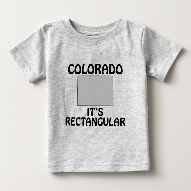Colorado - Det är rektangulärt Tee (Framsida)