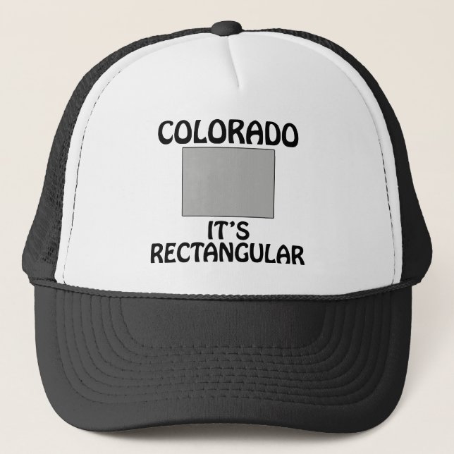 Colorado - Det är rektangulärt Truckerkeps (Framsida)