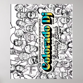 Colorado DJ-affisch Poster
