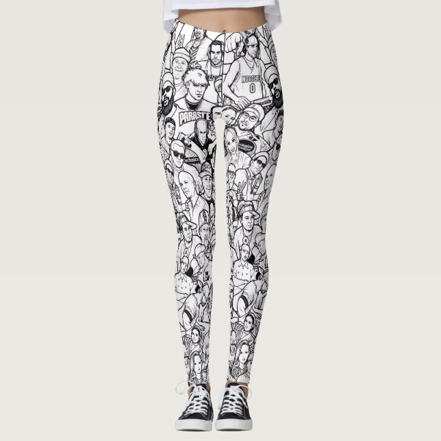 Colorado DJ-leggingar Leggings (Framsida)
