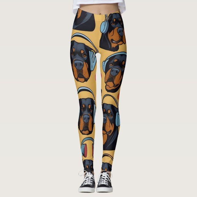 Colorado Dj Rottie Dj Leggings (Framsida)