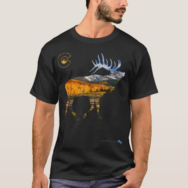 Colorado Elk T Shirt (Framsida)