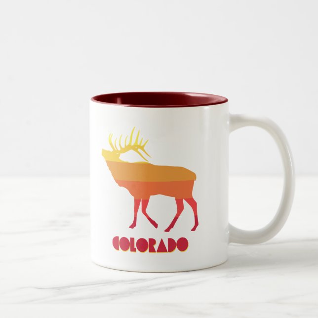 Colorado Elk Två-Tonad Mugg (Höger)