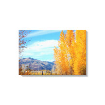 Colorado Fall Vista Wrapped Canvas
