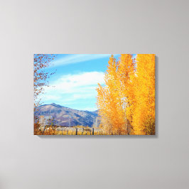 Colorado Fall Vista Wrapped Canvas