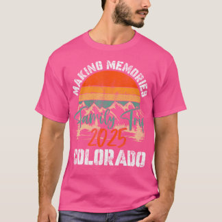 Colorado Family Resa 2025 Mountain Camping Cousin T Shirt