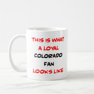 colorado-fan, lojal kaffemugg