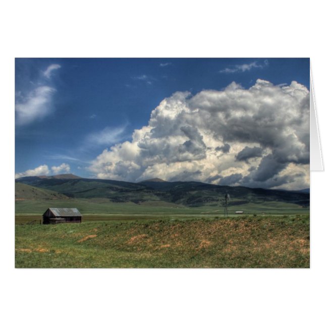 Colorado Farm Hälsningskort (Framsidan Horizontal)