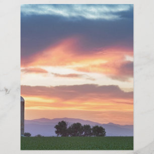 Colorado Farmers Sunset