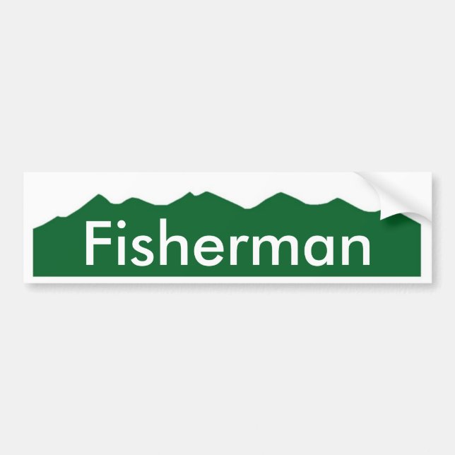 colorado fiskare bildekal (Framsidan)