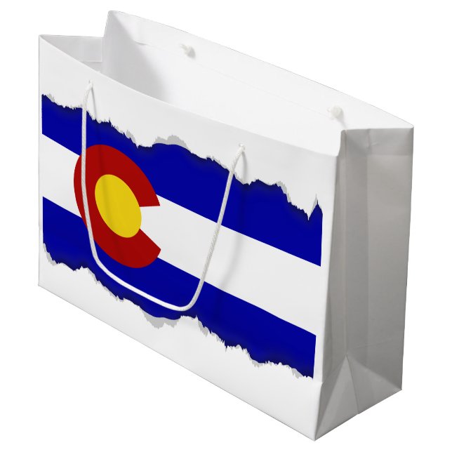 Colorado flagga (Framsidan Vinklad)
