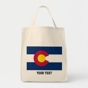 Colorado flagga, amerikanstatlig flagga tygkasse