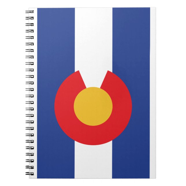 COLORADO-FLAGGA ANTECKNINGSBOK (Framsidan)