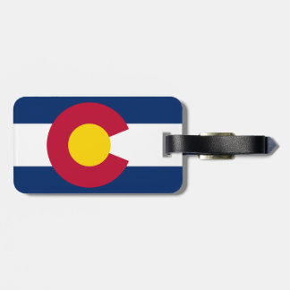 Colorado flagga bagagebricka
