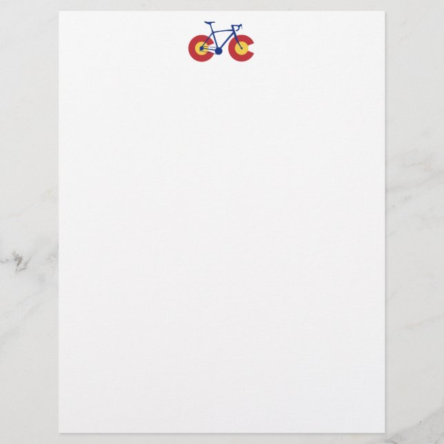 Colorado Flagga Bicycle (Framsida)