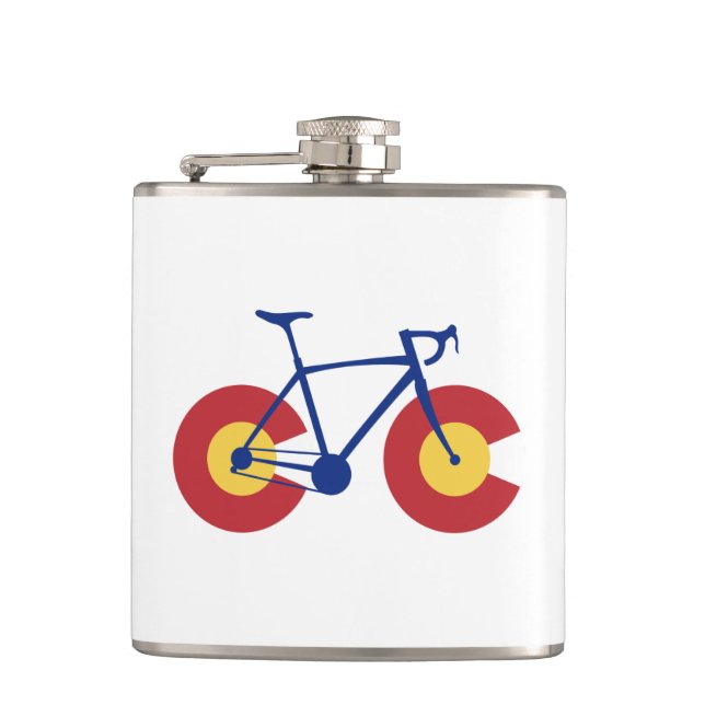 Colorado Flagga Bicycle Fickplunta (Framsidan)