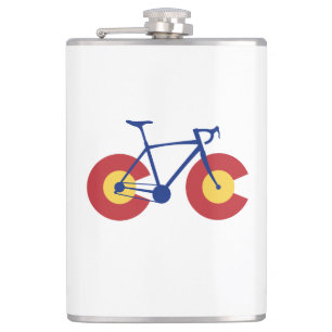 Colorado Flagga Bicycle Fickplunta