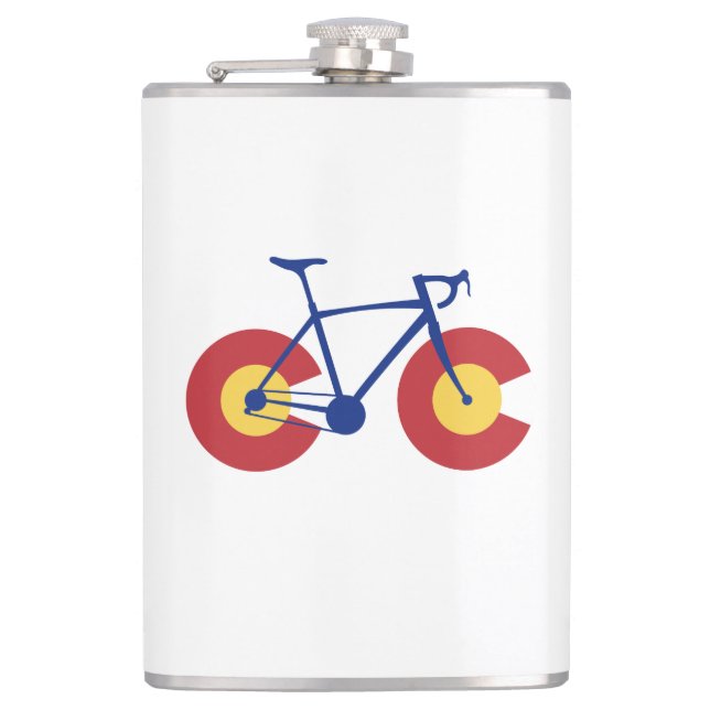 Colorado Flagga Bicycle Fickplunta (Framsidan)
