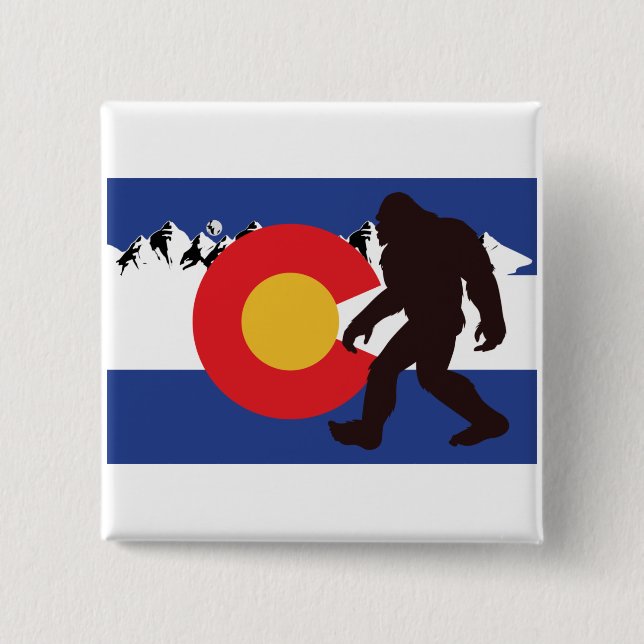 Colorado Flagga Bigfoot Knapp (Framsida)