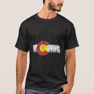 Colorado Flagga Colorado Flagga T Shirt