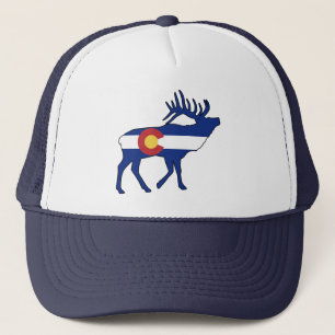 Colorado Flagga Elk Keps