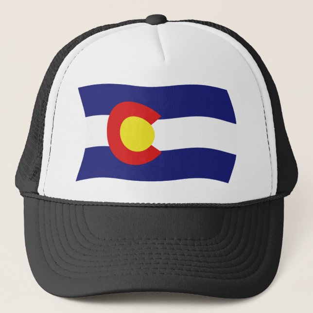Colorado Flagga Hat Keps (Framsida)