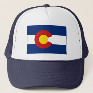 Colorado Flagga Hat Truckerkeps